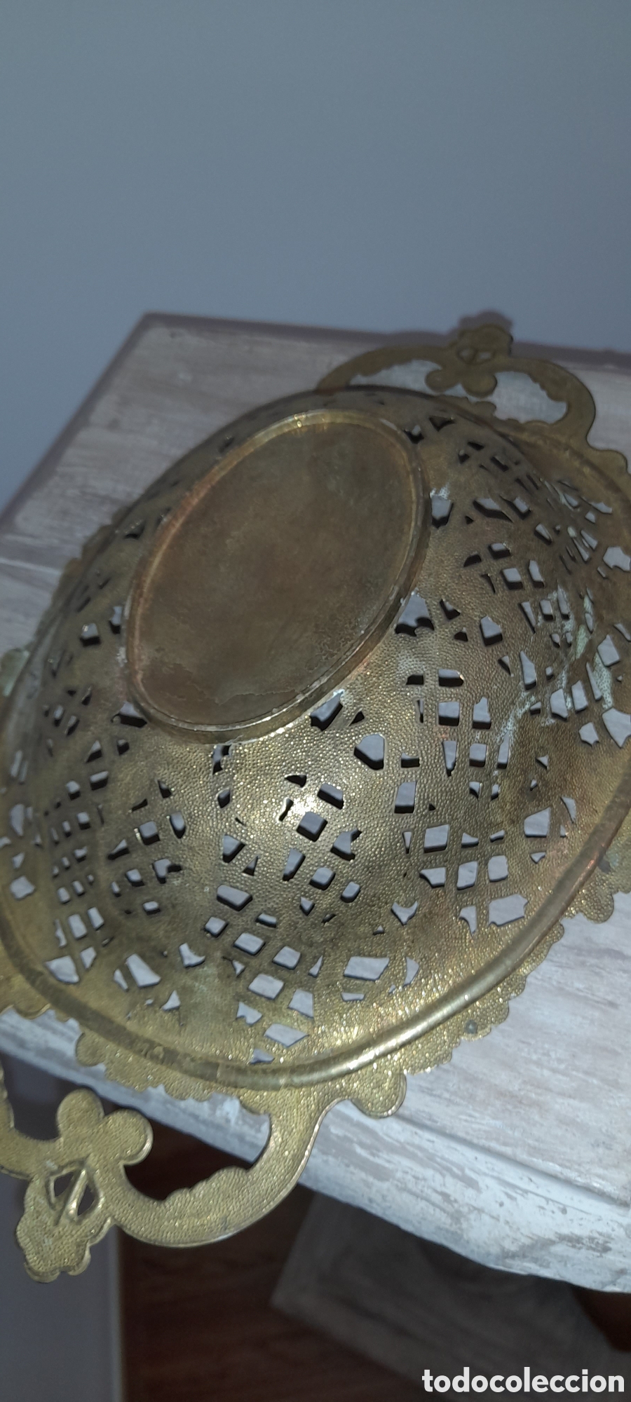 Antig&uuml;edades: Bandeja bronce modernista - Foto 2