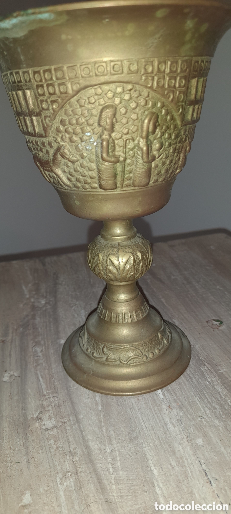 Antig&uuml;edades: Caliz bronce epifan&iacute;a - Foto 2