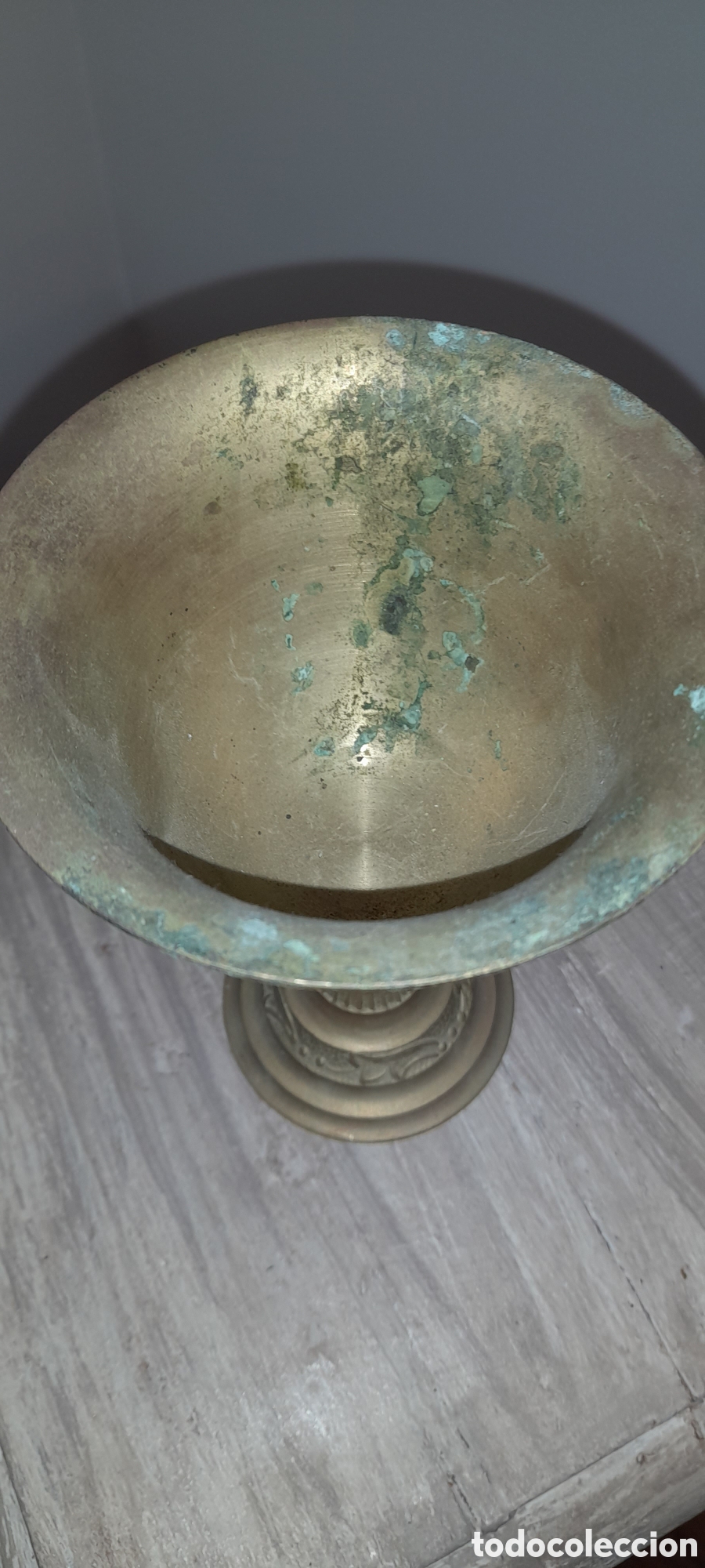 Antig&uuml;edades: Caliz bronce epifan&iacute;a - Foto 5