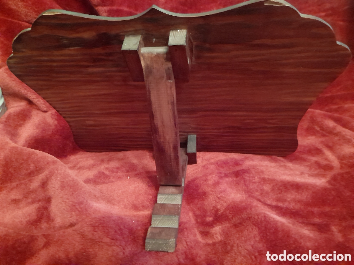 Antig&uuml;edades: Bonito atril de mesa de madera - Foto 3