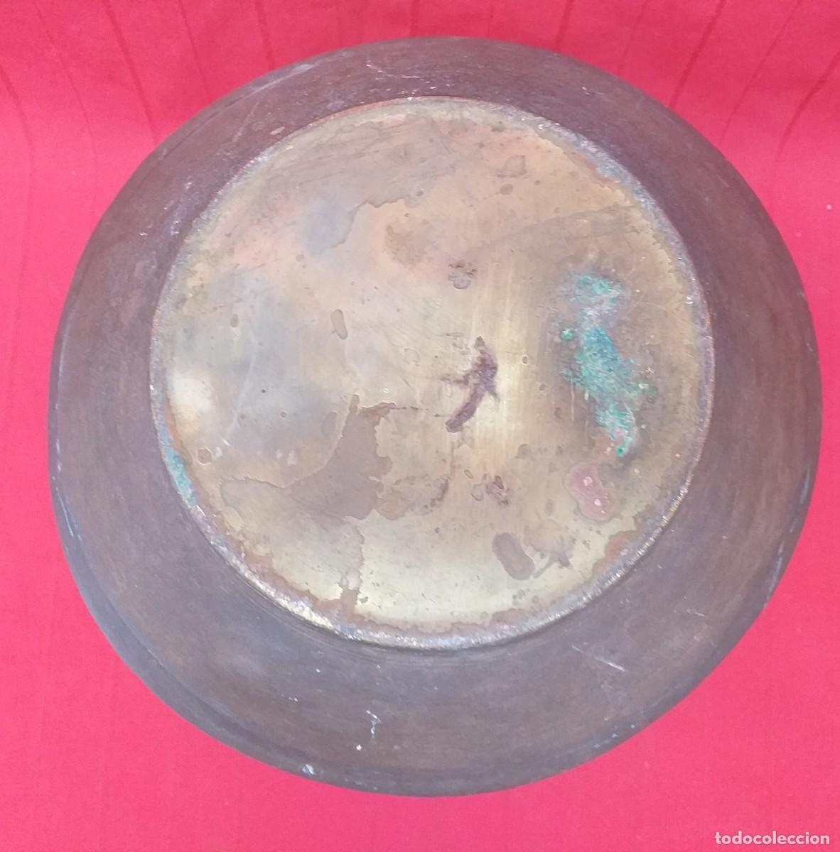 Antig&uuml;edades: OLLA DE COBRE ASA DE HIERRO - Foto 10