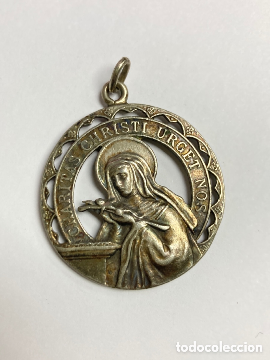 Antig&uuml;edades: Medalla de santa Rita - Foto 1