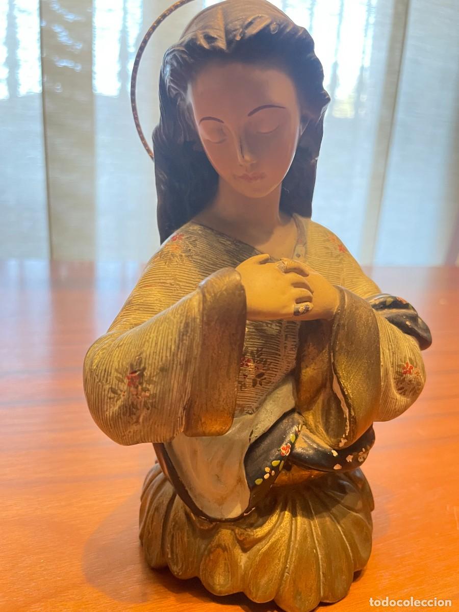 Antig&uuml;edades: Imagen de la Virgen Maria - Foto 1