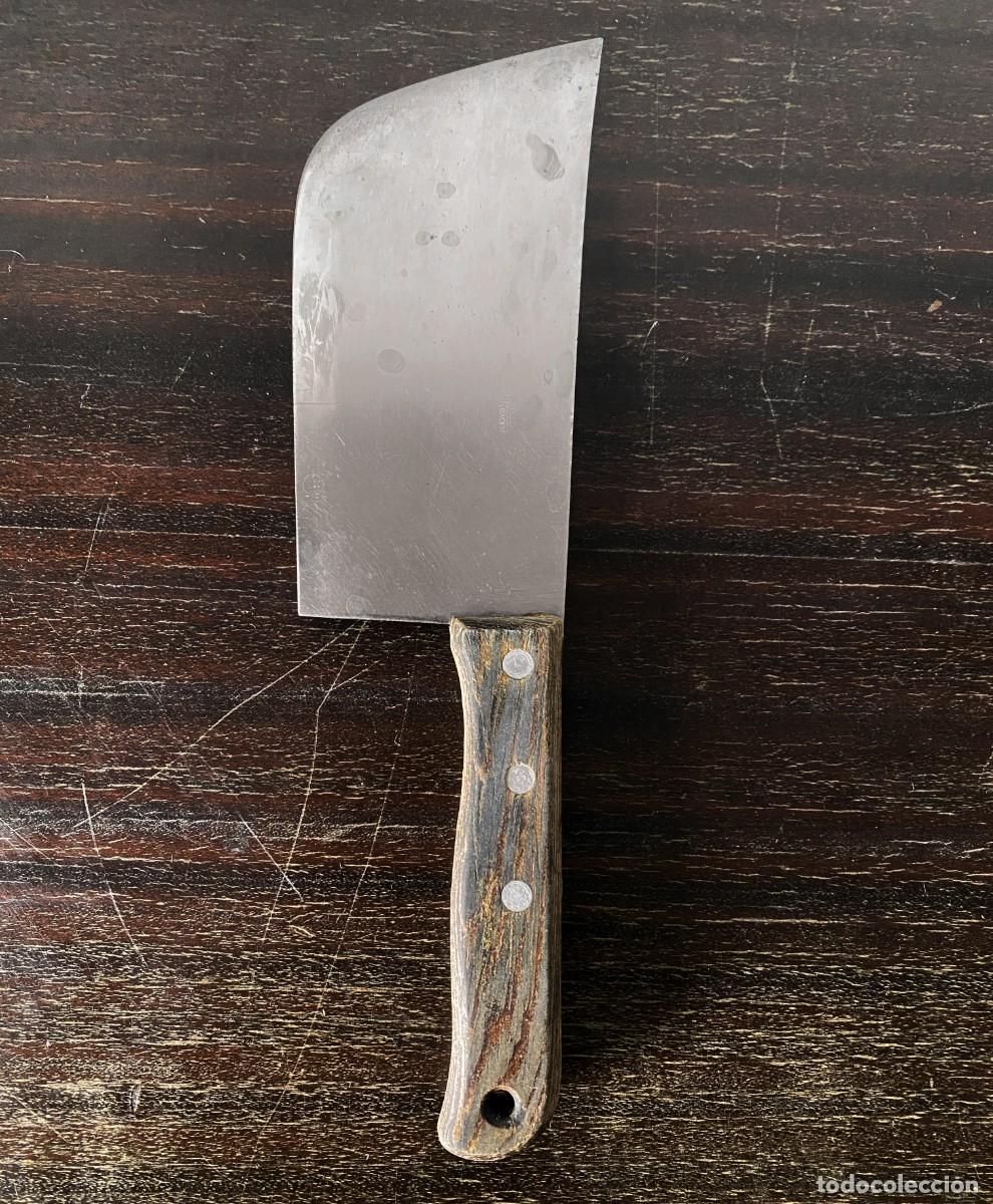 Antig&uuml;edades: HACHA / MACHETA DE COCINA - Foto 2