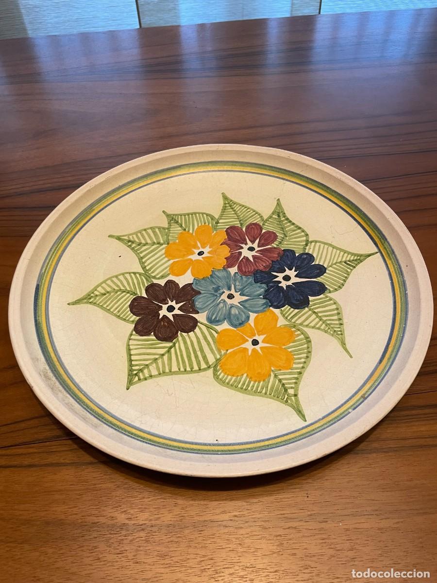 Antig&uuml;edades: Plato de ceramica - Foto 3
