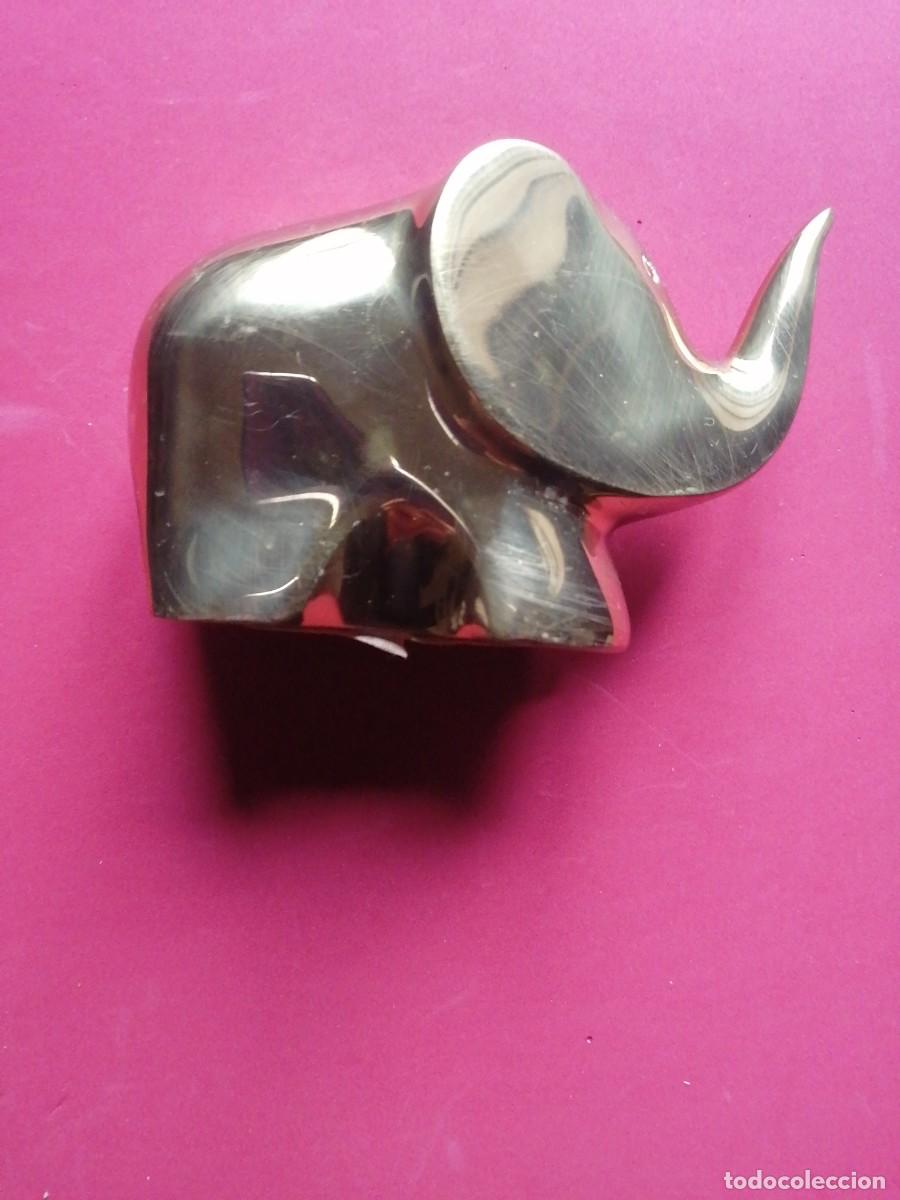 Antig&uuml;edades: Elefante en bronce 13x9cm. - Foto 1