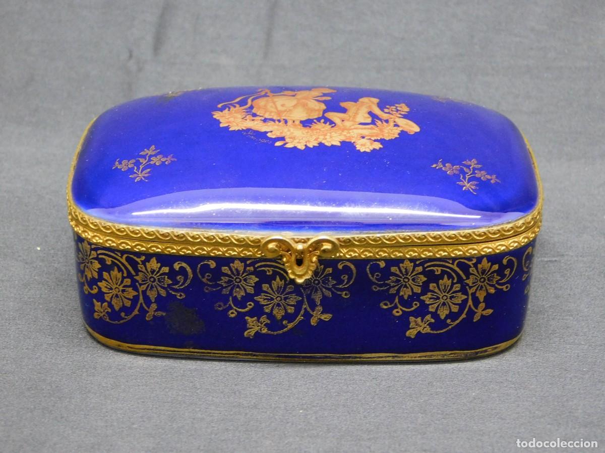 Antig&uuml;edades: CAJA PORCELANA LIMOGES - Foto 1