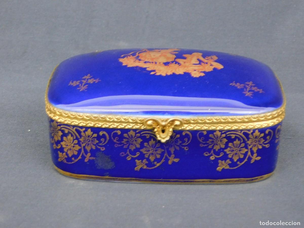Antig&uuml;edades: CAJA PORCELANA LIMOGES - Foto 2