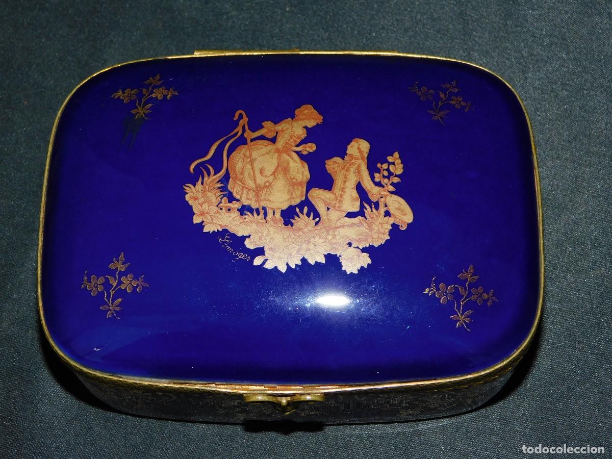 Antig&uuml;edades: CAJA PORCELANA LIMOGES - Foto 4