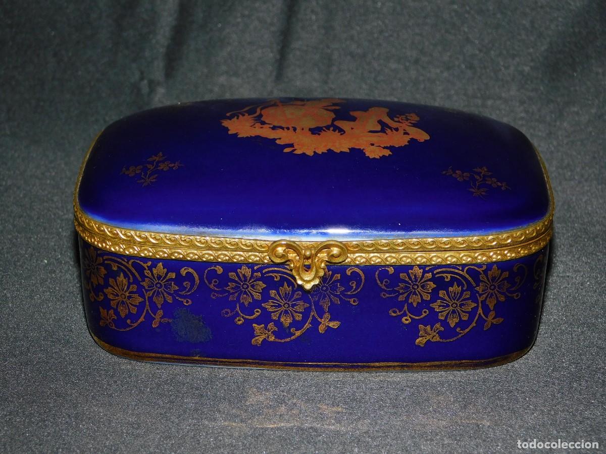 Antig&uuml;edades: CAJA PORCELANA LIMOGES - Foto 7