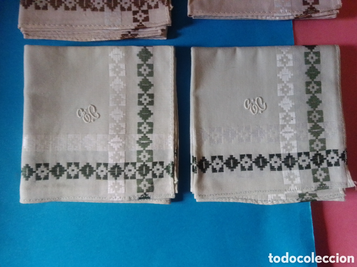 Antig&uuml;edades: 6 PA&Ntilde;UELOS CABALLERO x 9&euro; - Foto 3