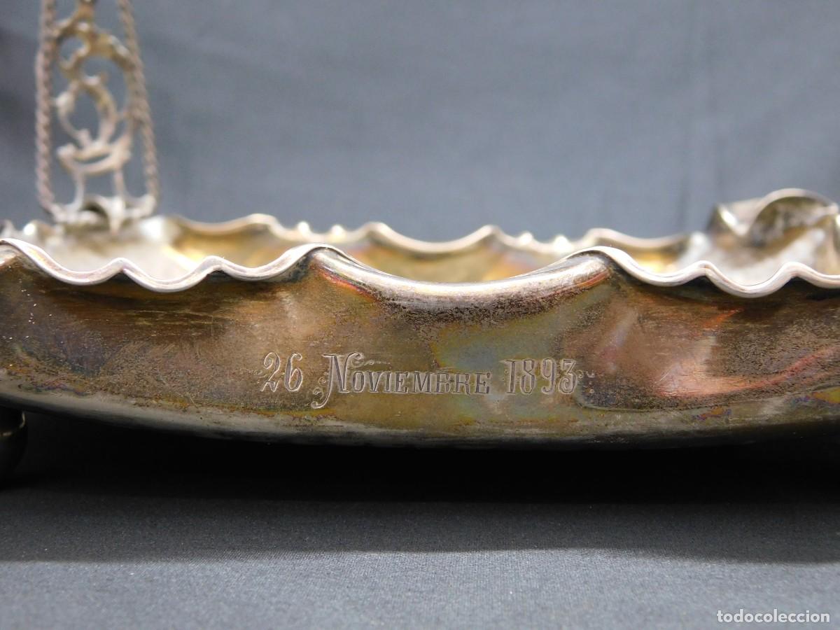 Antig&uuml;edades: BANDEJA PLATEADA - Foto 10