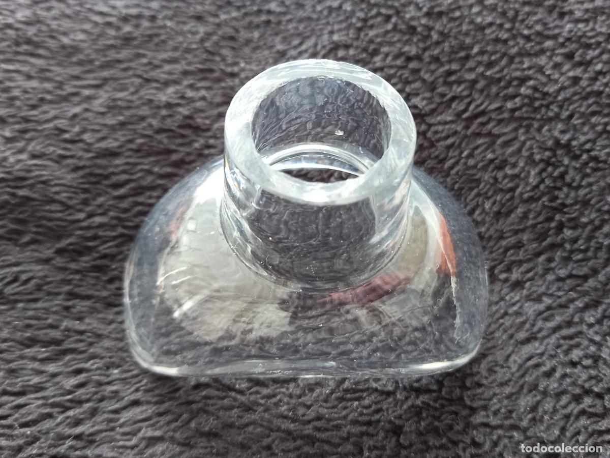 Antig&uuml;edades: pieza tipo embudo de cristal para laboratorio - Foto 5