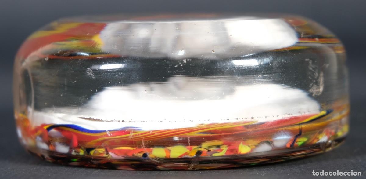 Antig&uuml;edades: Pisapapeles en cristal de Murano con busto del rey Balduino joven - Foto 5