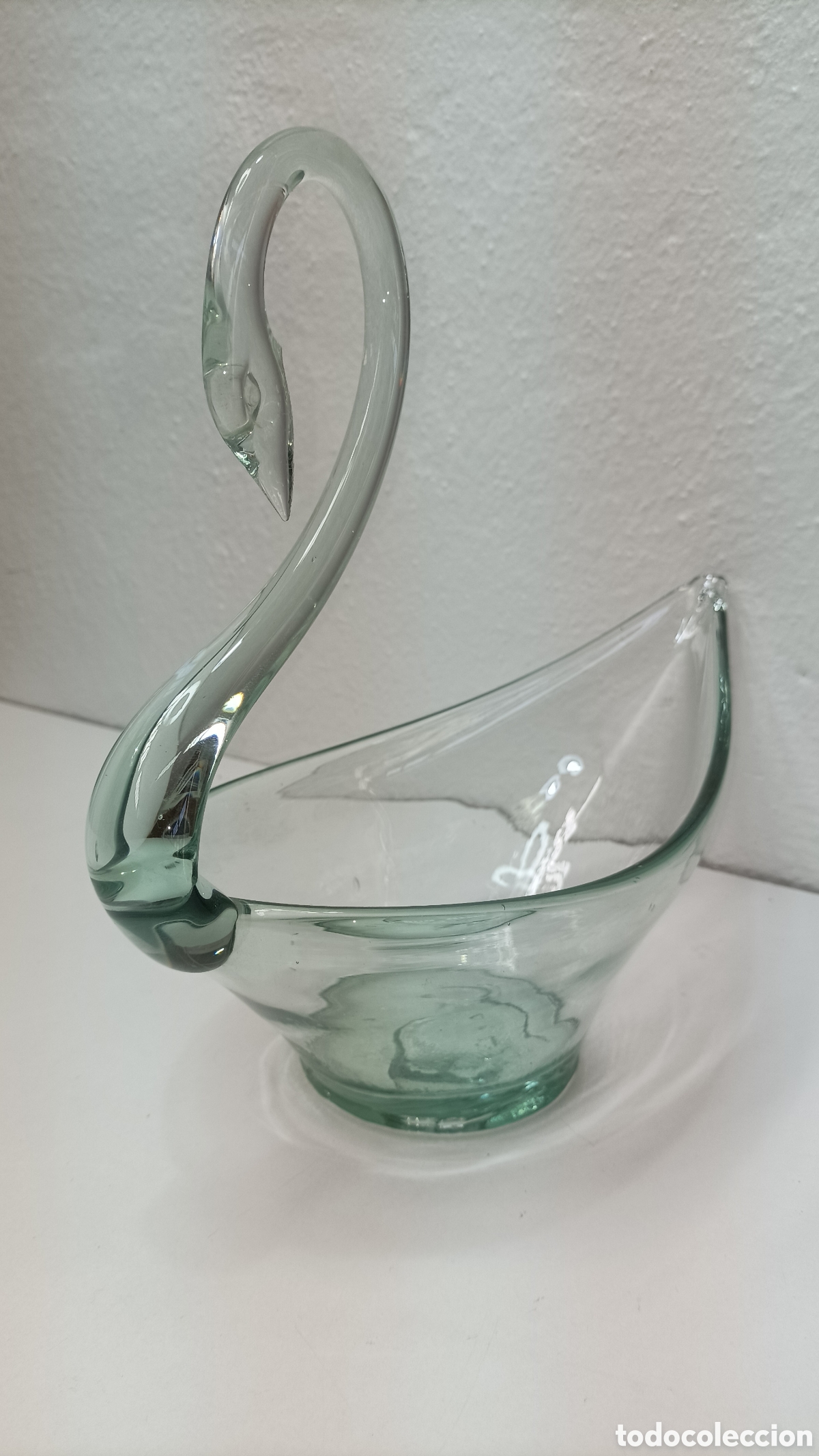 Antig&uuml;edades: Centro de mesa antiguo figura cisne - Foto 1