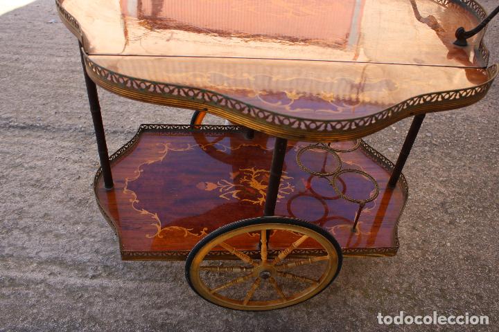 Antig&uuml;edades: carrito bar vintage camarera - Foto 2