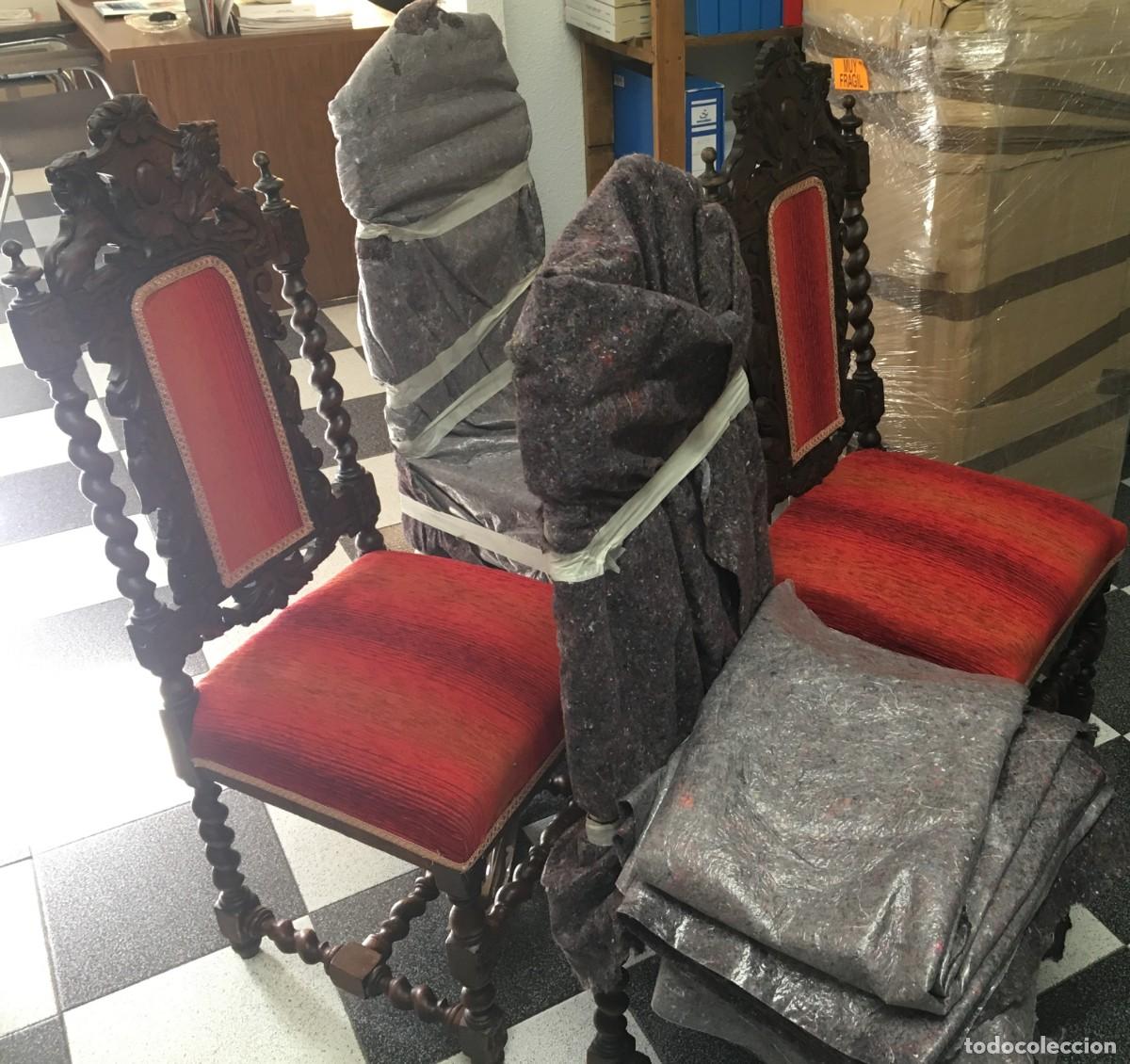 Antig&uuml;edades: Sillas antiguas restauradas - Foto 1