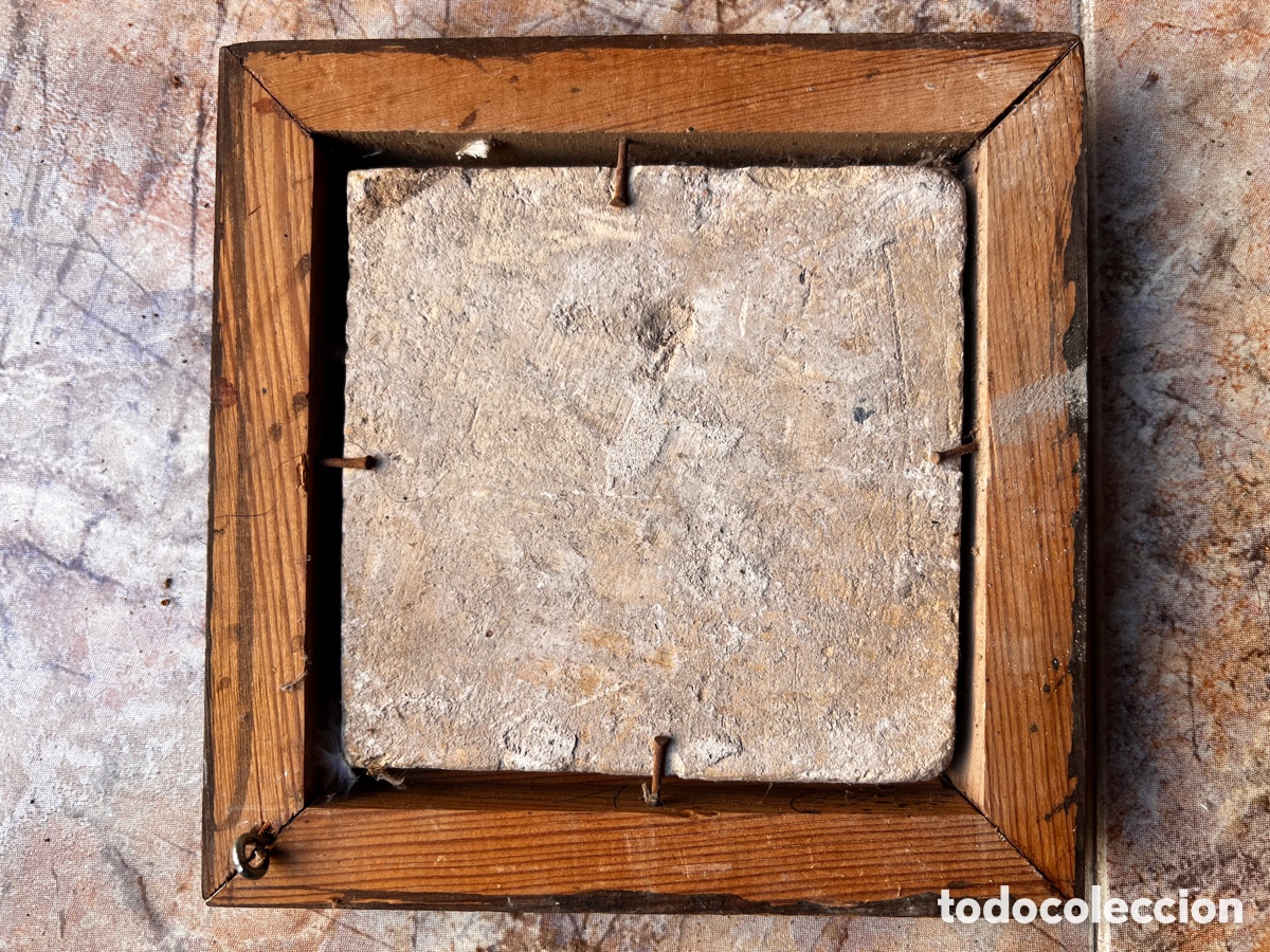 Antig&uuml;edades: AZULEJO VALENCIANO SIGLO XIX. - Foto 2