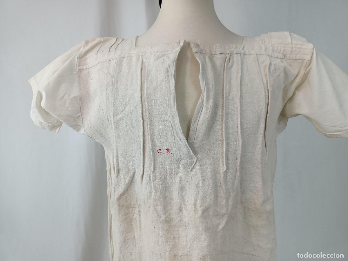 Antig&uuml;edades: ANTIGUA CAMISA DE LIENZO - Foto 3