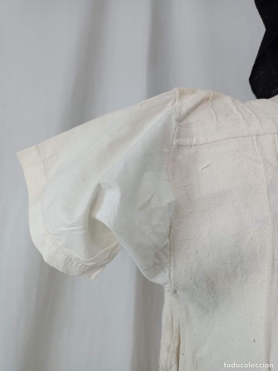 Antig&uuml;edades: ANTIGUA CAMISA DE LIENZO - Foto 6