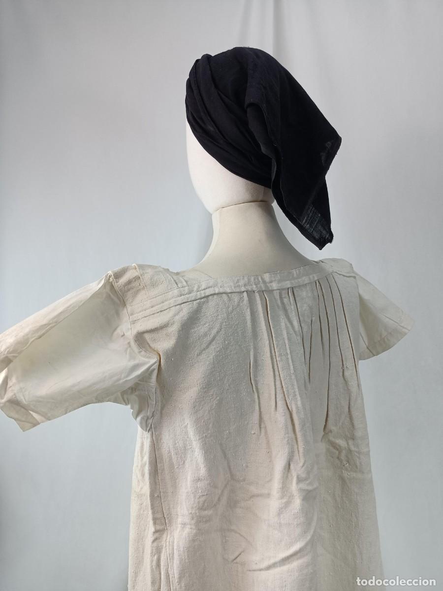 Antig&uuml;edades: ANTIGUA CAMISA DE LIENZO - Foto 8