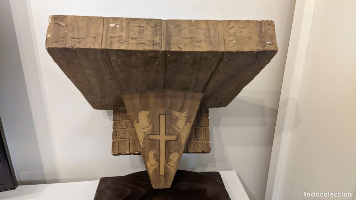 Antig&uuml;edades: Mensula Para Imagen Religiosa - Foto 1