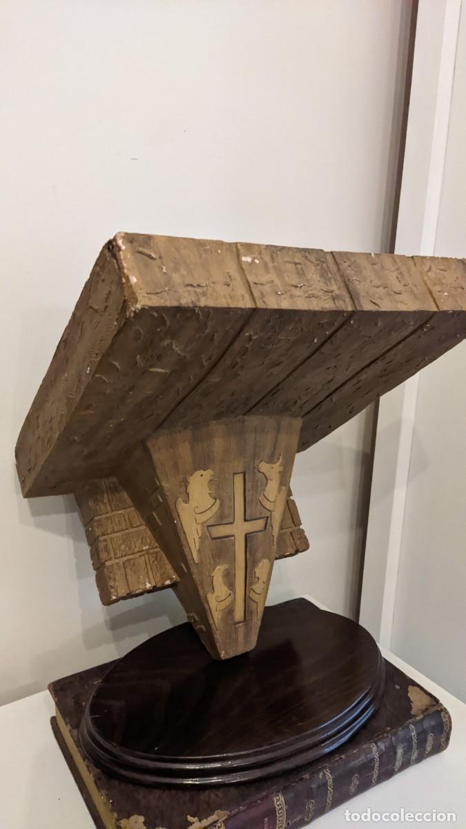 Antig&uuml;edades: Mensula Para Imagen Religiosa - Foto 2