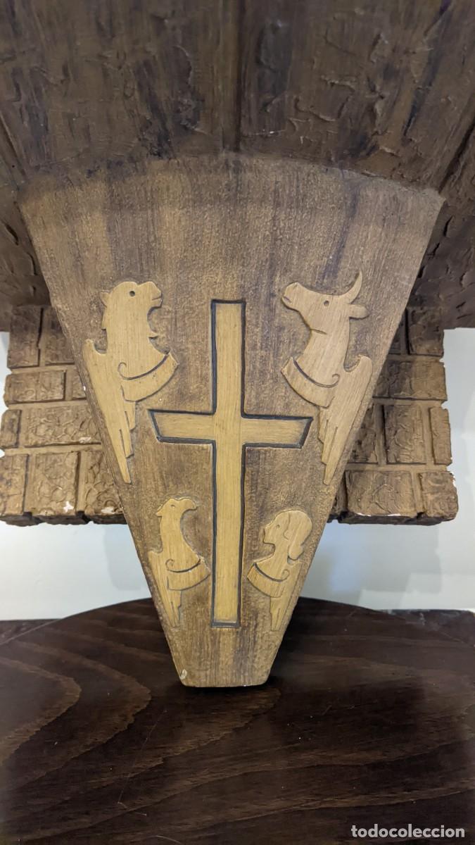 Antig&uuml;edades: Mensula Para Imagen Religiosa - Foto 4