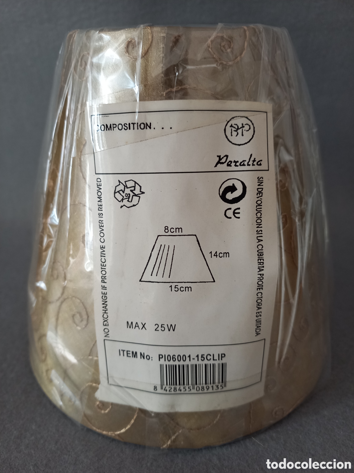 Antig&uuml;edades: Pantalla nueva 24cm di&aacute;metro - Foto 3