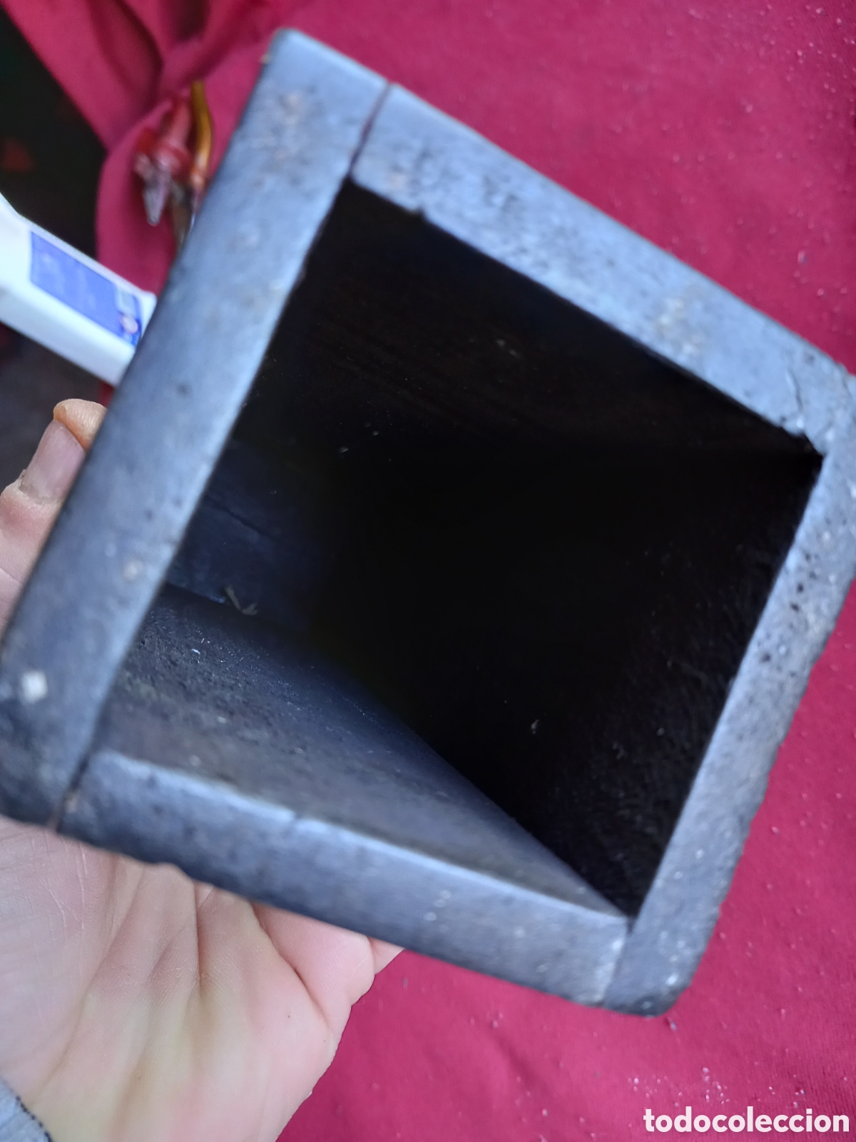 Antig&uuml;edades: PAREJA DE PALOMAS METAL Y MADERA - Foto 9