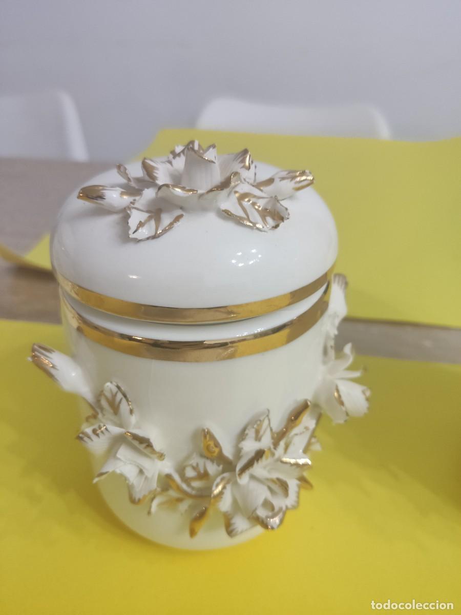 Antig&uuml;edades: juego tocador porcelana - Foto 5