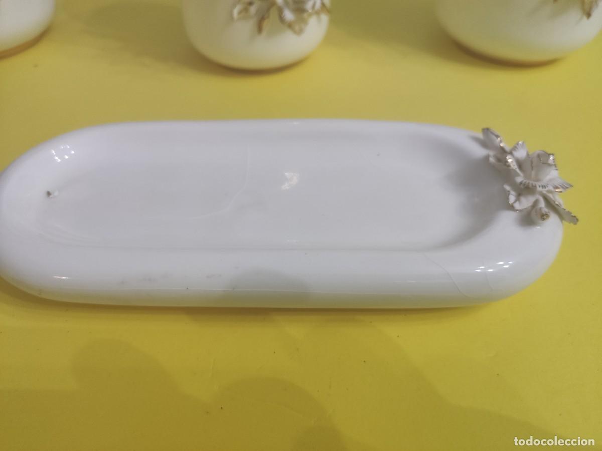 Antig&uuml;edades: juego tocador porcelana - Foto 7