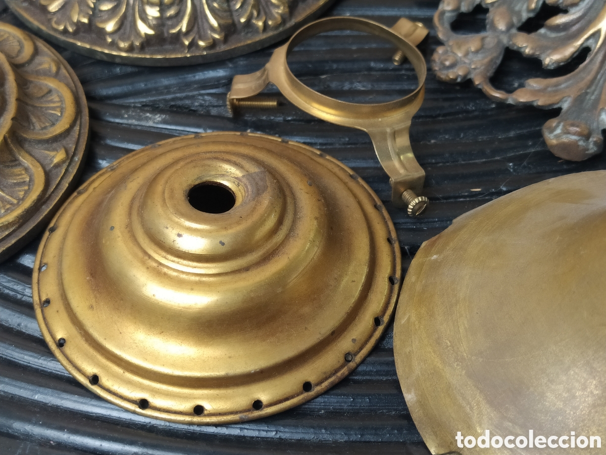 Antig&uuml;edades: REPUESTOS PIEZAS LAMPARA LATON. - Foto 8