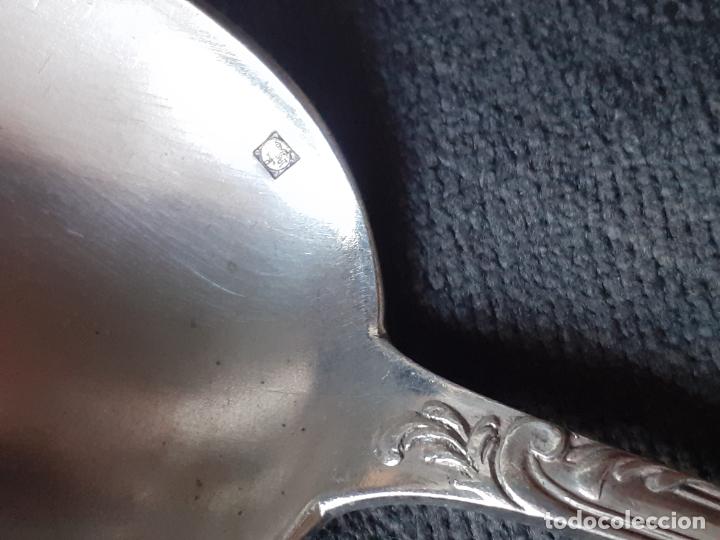 Antig&uuml;edades: 12 Cucharas plateadas francesas - Foto 9