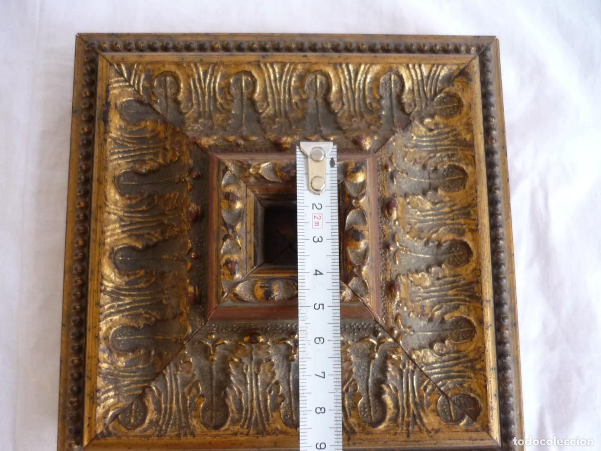 Antig&uuml;edades: Moldura de madera dorada - Foto 11