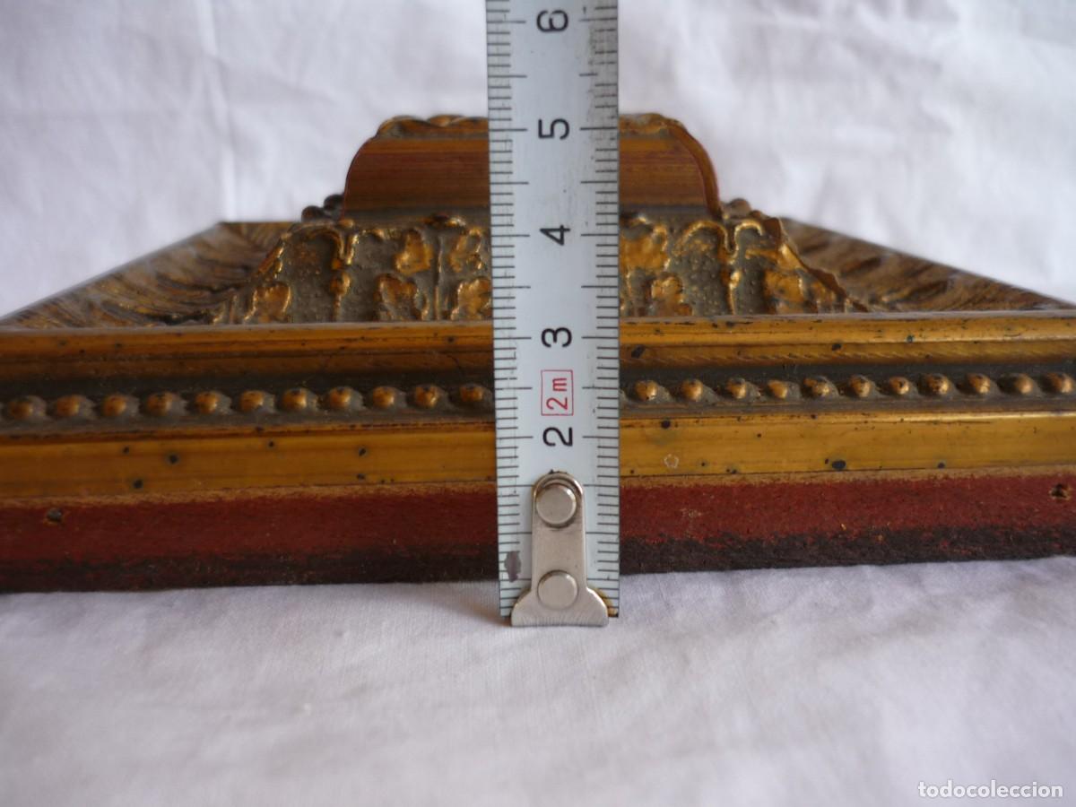 Antig&uuml;edades: Moldura de madera dorada - Foto 12