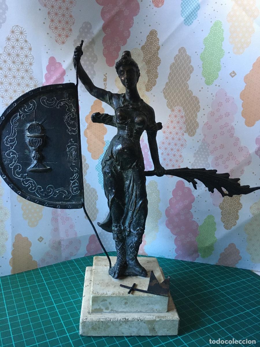 Antig&uuml;edades: Giraldillo de bronce - Foto 1