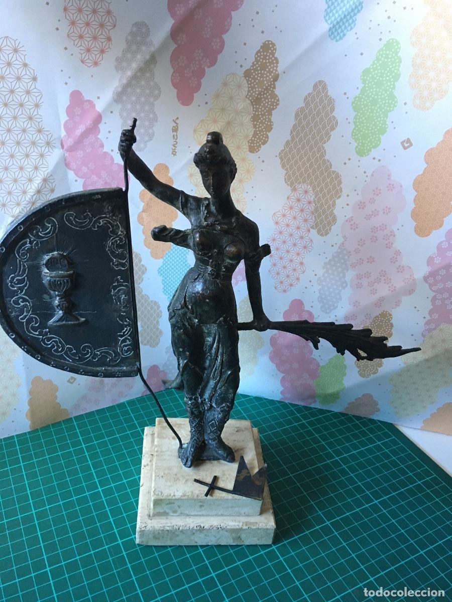 Antig&uuml;edades: Giraldillo de bronce - Foto 2
