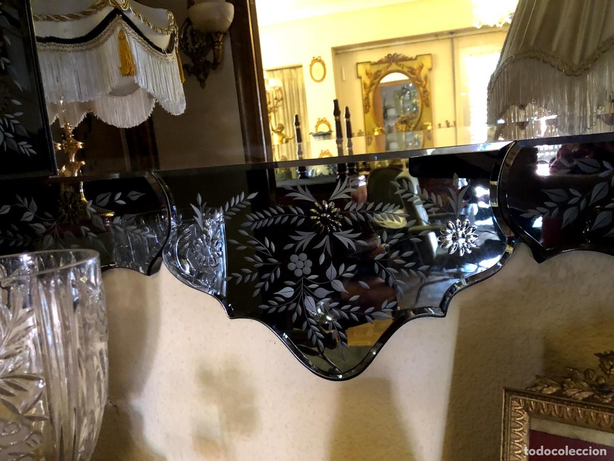 Antig&uuml;edades: Espectacular espejo tipo veneciano - Foto 10