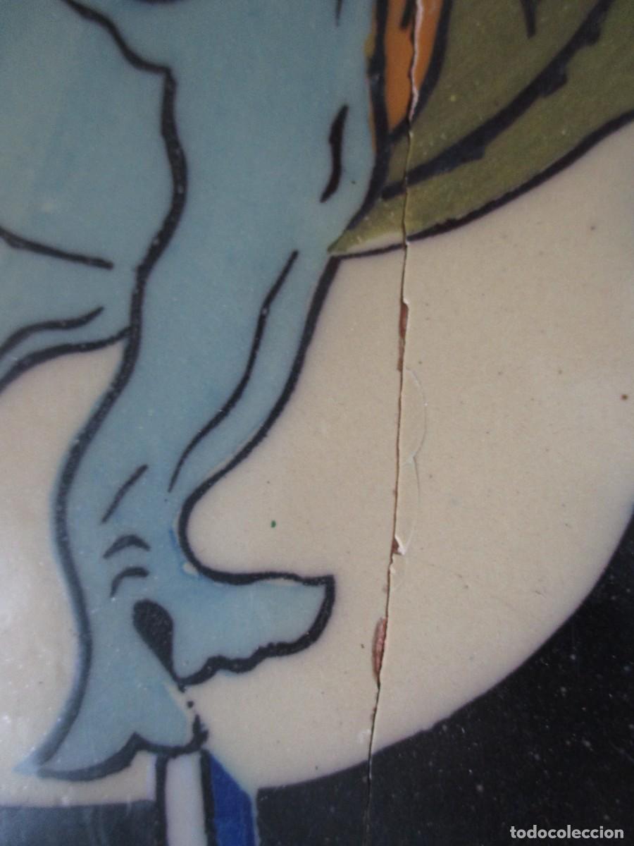 Antig&uuml;edades: Pareja azulejos antiguos - Foto 2
