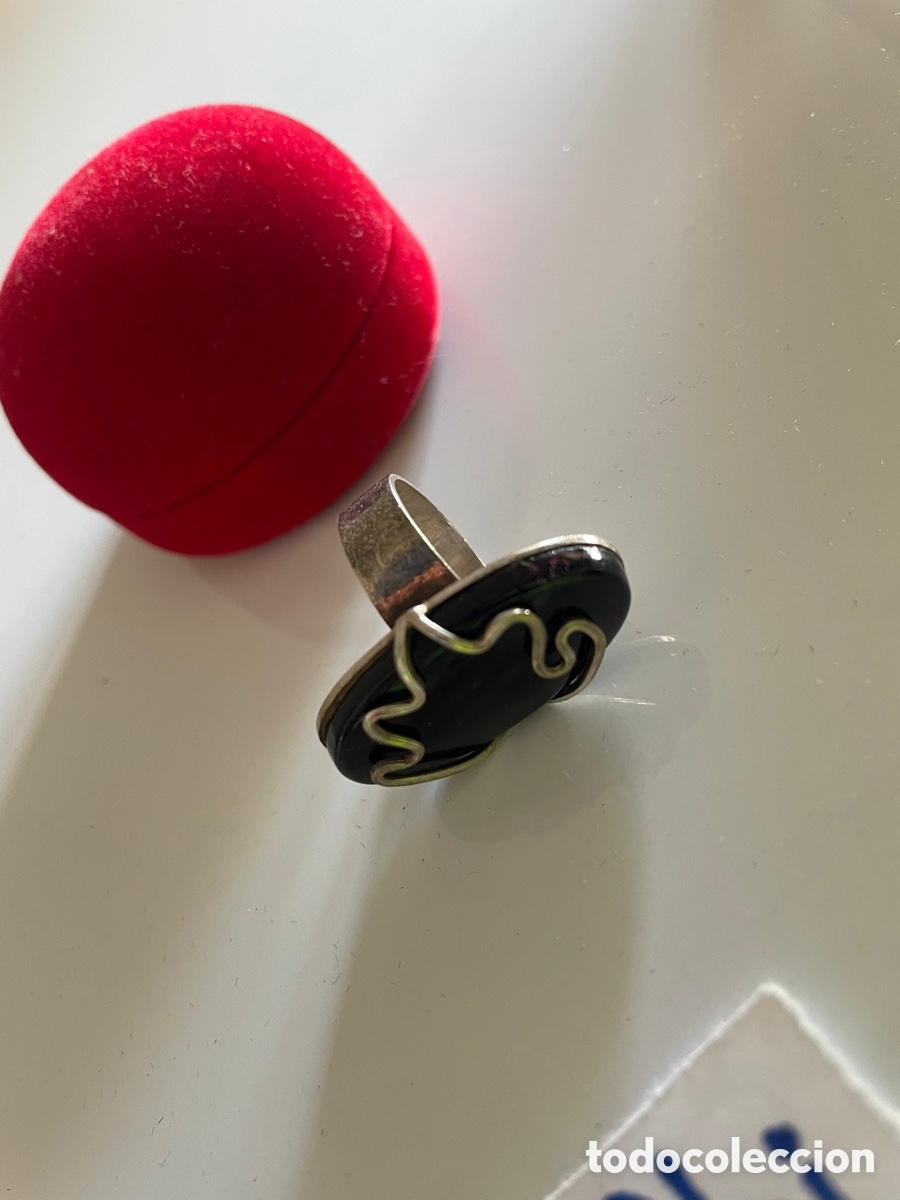 Antig&uuml;edades: Anillo plata vintage - Foto 2