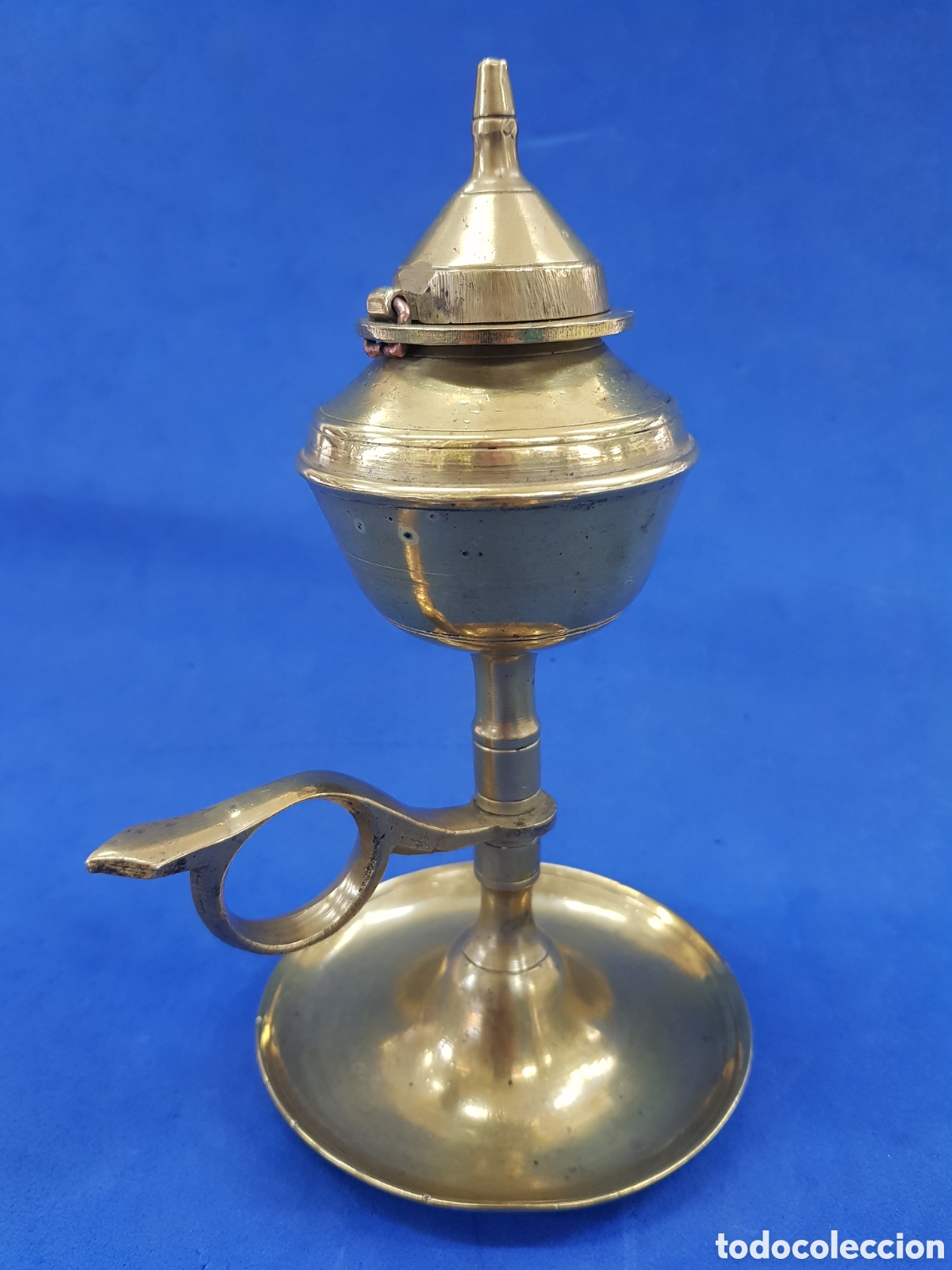 Antig&uuml;edades: Capuchina antigua de bronce - Foto 3