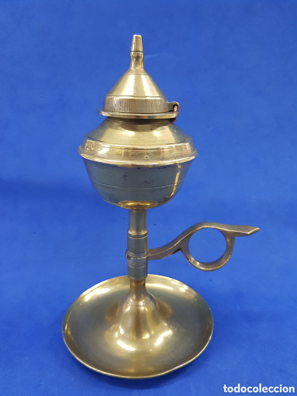 Antig&uuml;edades: Capuchina antigua de bronce - Foto 1