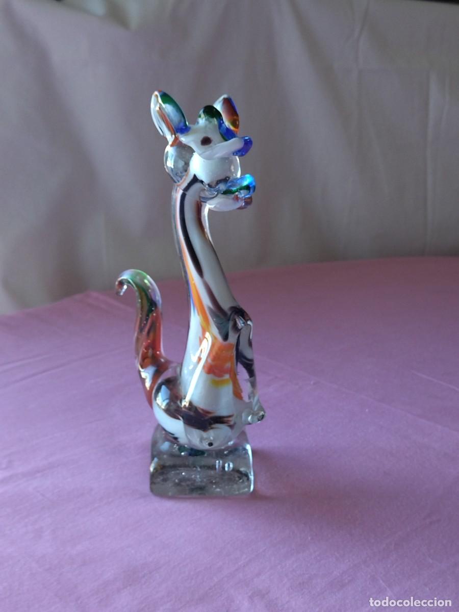 Antig&uuml;edades: Original drag&oacute;n de cristal de murano,multicolor. - Foto 2