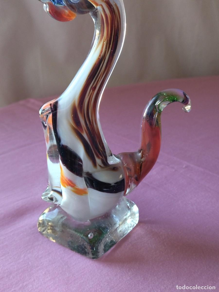 Antig&uuml;edades: Original drag&oacute;n de cristal de murano,multicolor. - Foto 7