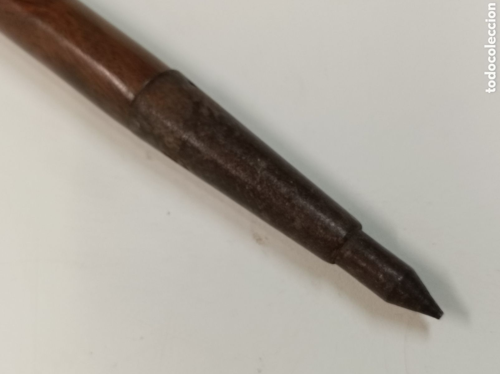 Antig&uuml;edades: Bast&oacute;n perro oro 18ct GP - Foto 12
