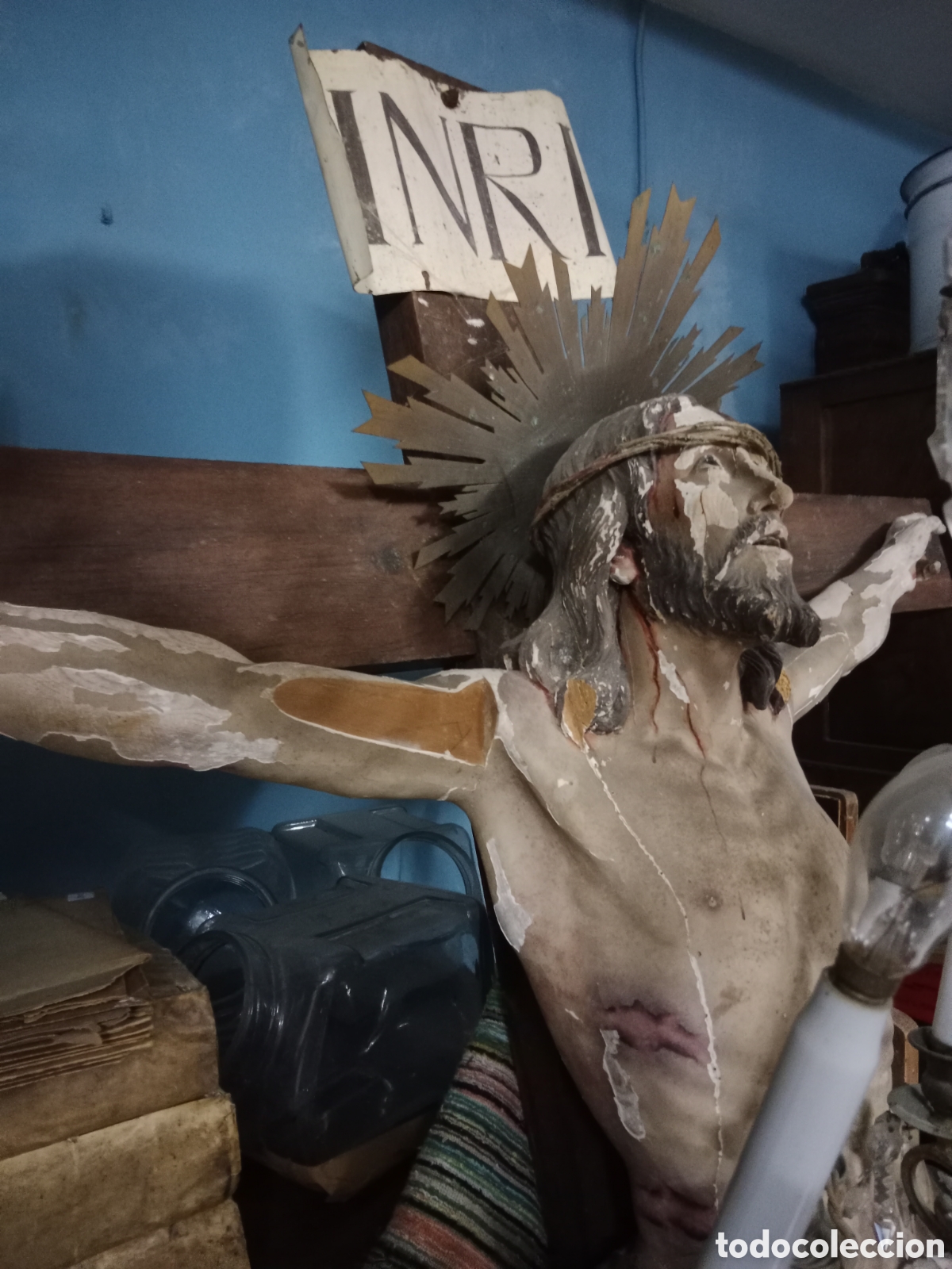 Antig&uuml;edades: Cristo crucificado - Foto 17