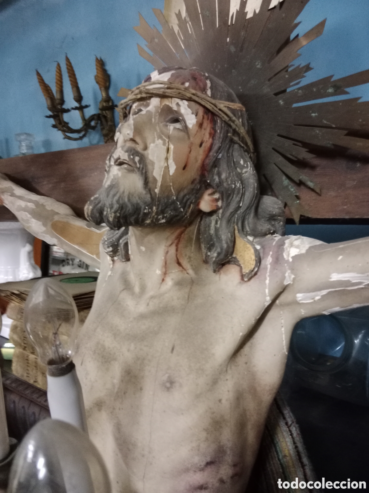 Antig&uuml;edades: Cristo crucificado - Foto 18