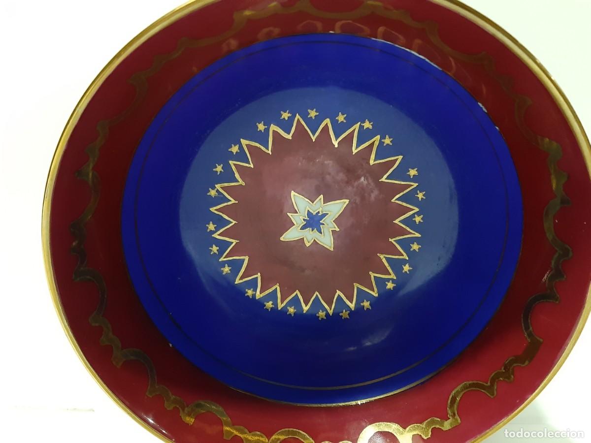Antig&uuml;edades: CUENCO PINTADO A MANO USERA INTERNACIONAL CHINESCA - Foto 4