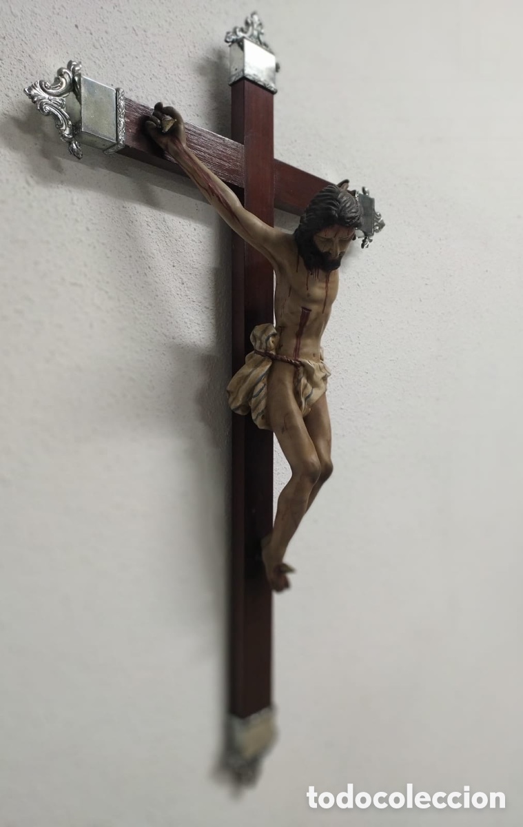 Antig&uuml;edades: Imagen Cristo crucificado - Foto 4